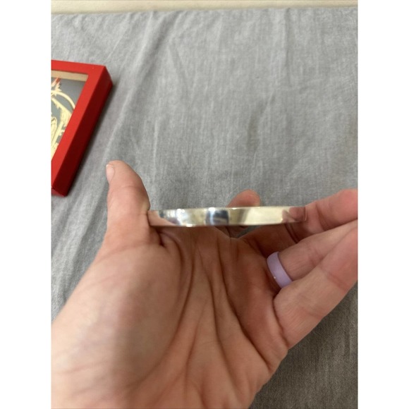 Vintage GORHAM SILVERPLATE MANGER SCENE Christmas Ornament w/Box FS BnftsCharity - Picture 5 of 9